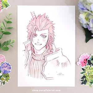 Zack - Crisis Core // High Quality PRINT