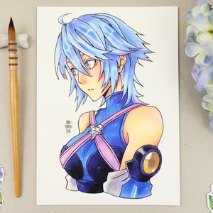 Aqua - High Quality PRINT