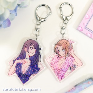 FF7R | Tifa & Aerith Keycharms