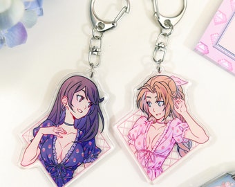 FF7R | Tifa & Aerith Keycharms