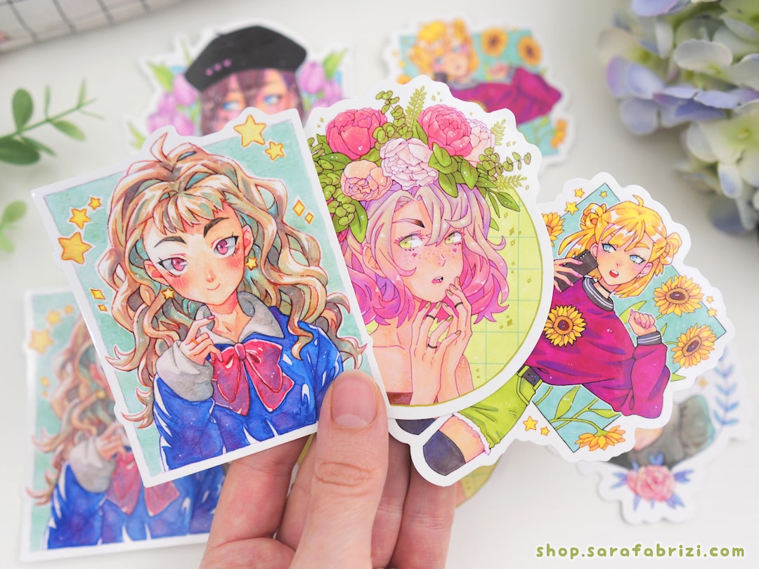High Quality Vinyl Sticker Set - Etsy