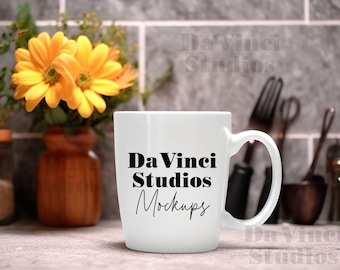 Mug Mockup - Coffee Mug Mockup - Mug Mockups - Cup Mockup - Cozy Mug Mockup - Blank Mug Mockup - White Mug Mockup - Stock Photo SM3