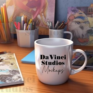Mug Mockup - Coffee Mug Mockup - Mug Mockups - Cup Mockup - Cozy Mug Mockup - Blank Mug Mockup - White Mug Mockup - Stock Photo SM12