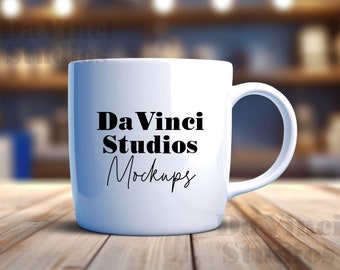 Mug Mockup - Coffee Mug Mockup - Mug Mockups - Cup Mockup - Cozy Mug Mockup - Blank Mug Mockup - White Mug Mockup - Stock Photo SM1