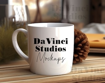 Mug Mockup - Coffee Mug Mockup - Mug Mockups - Cup Mockup - Cozy Mug Mockup - Blank Mug Mockup - White Mug Mockup - Stock Photo SM16