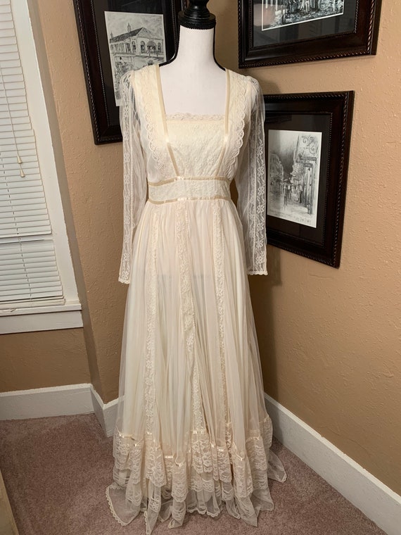 wedding silk dress