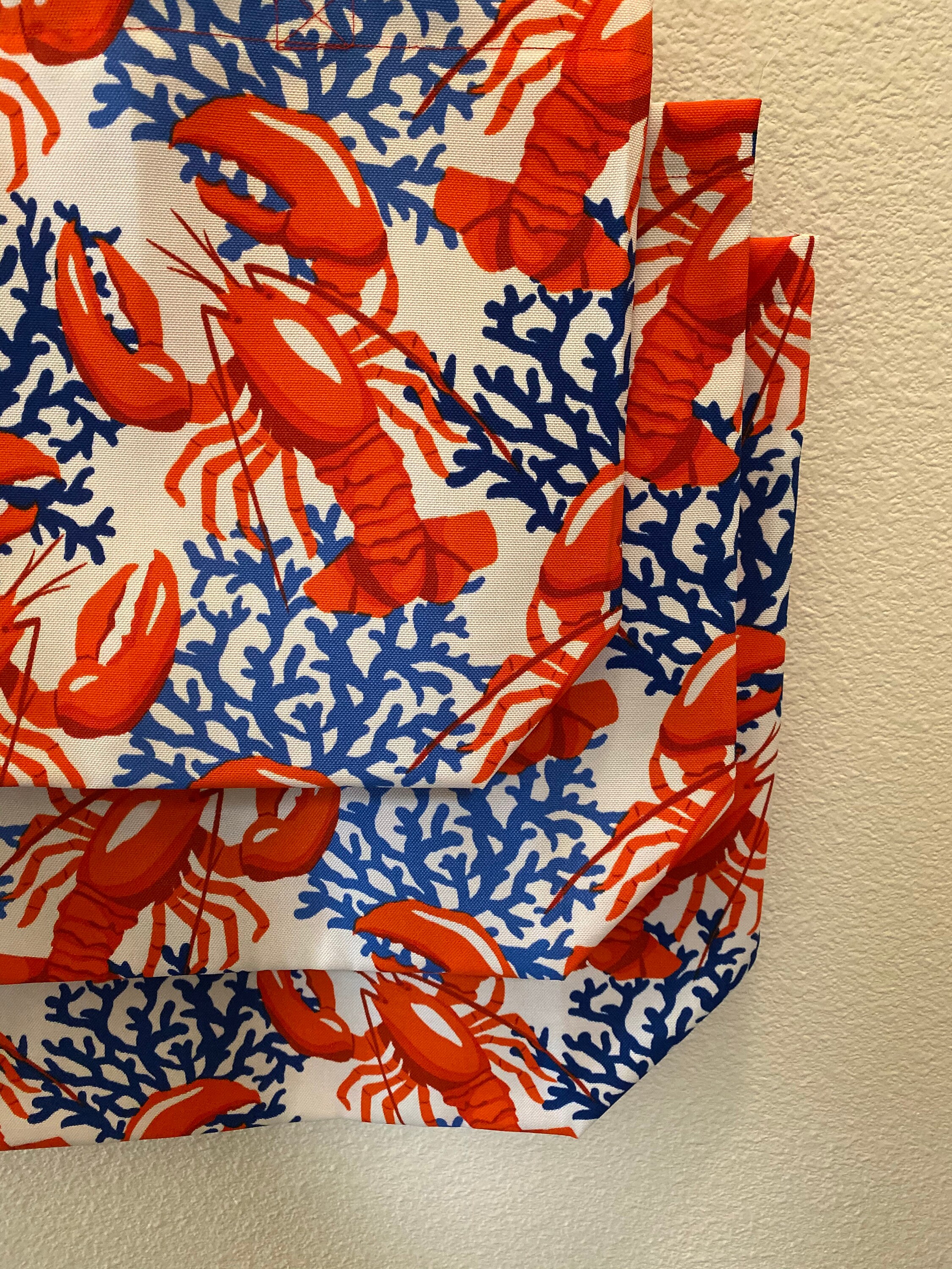 Lobster Reusable Grocery Bags Produce Bags Reusable Farmers Etsy