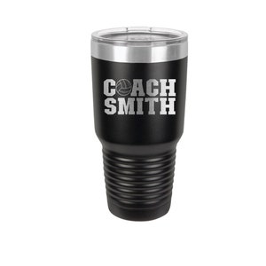 Volleyball coach Tumbler Cup Custom coach tumbler personalized gift tumbler personalized gift for volleyball coach