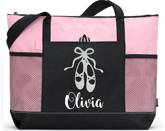 Dance Bag for girls, Custom Gymnastics Bag, Ballet Bag Dance bag for kids Christmas Hanukkah Gift For Kids Cheer Bag Dancer Gift