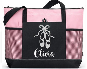 personalized ballet bag