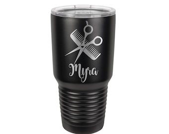 Custom Hair Stylist Tumbler Hair stylist Cup Hair stylist gift Hairdresser Gift Mug Personalized hair stylist Cup Tumbler Water Bottle 1012