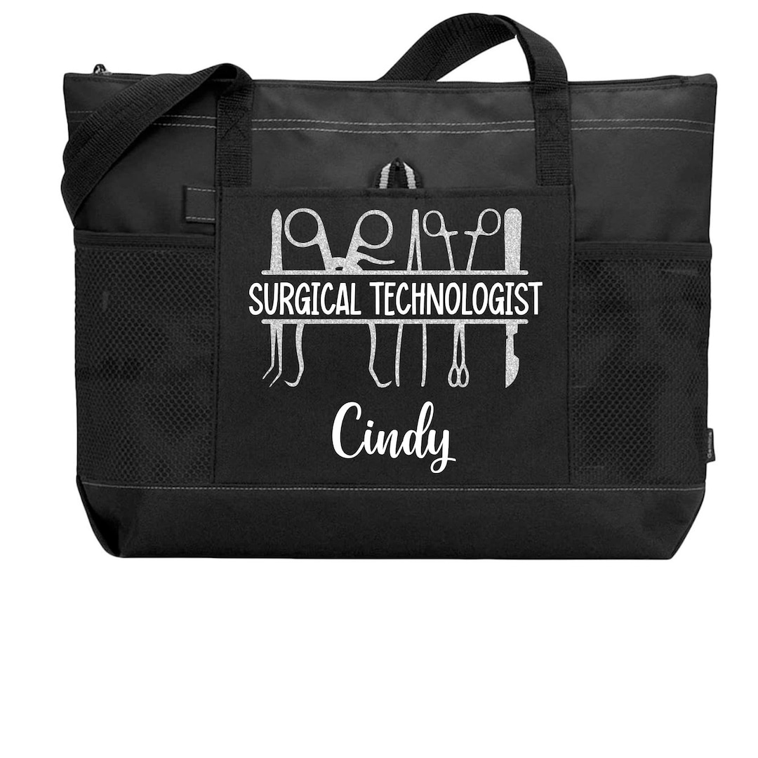 Personalized Surgical Tech Bag, Surgical Technician Gift, Surgical