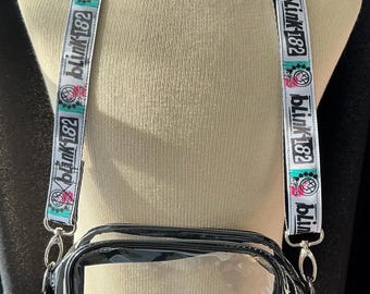 All The Small Things Band Crossbody Strap with Clear Bag