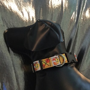 CLEARANCE 1" Tweety Inspired Collar