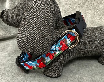 1” Big Red Dog collar