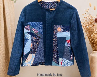 Patchwork Denim Jacket