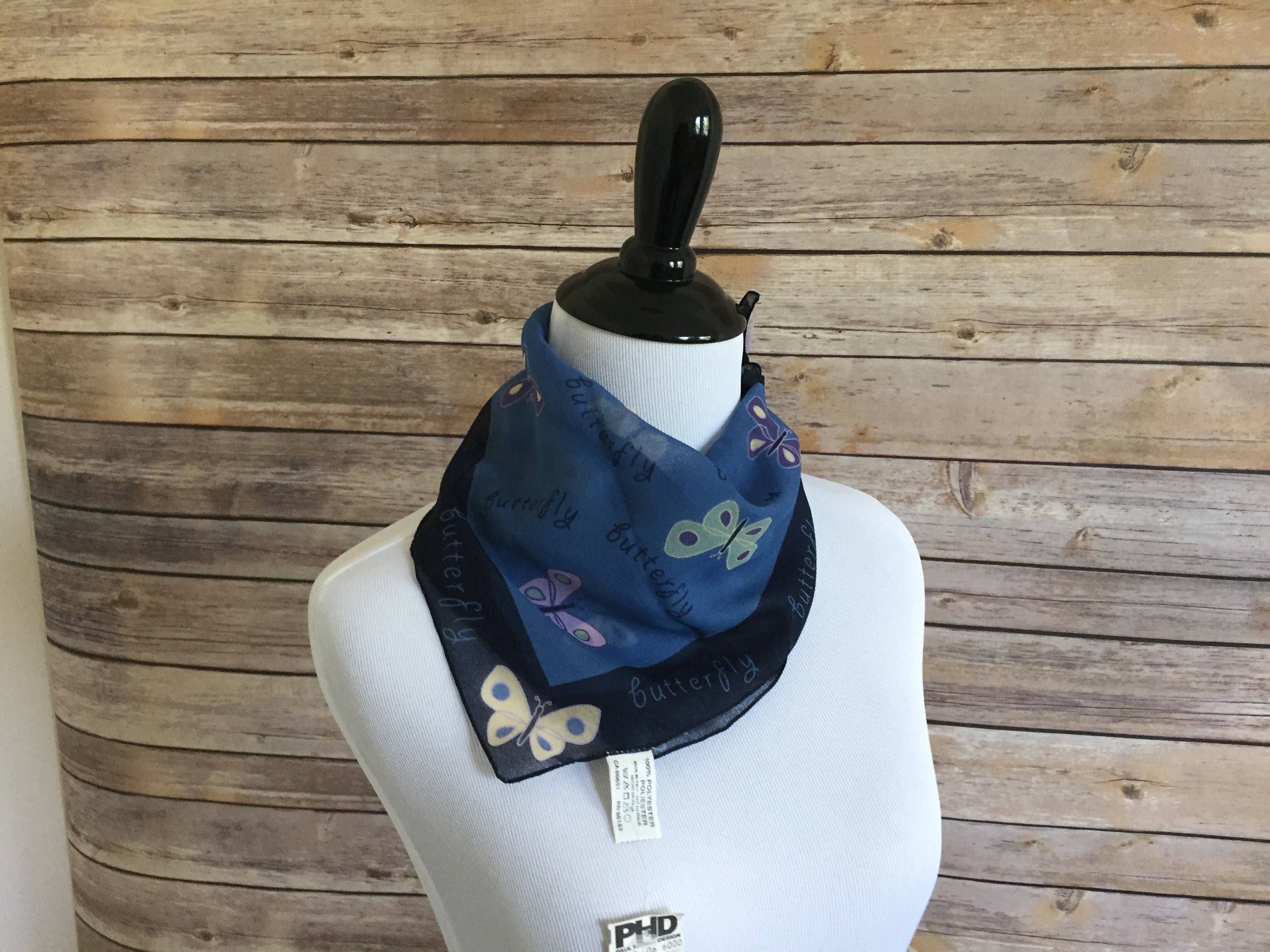 bufanda burberry azul