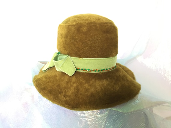 Vintage Light Green Women\'s Hat 1950s Women main image 4