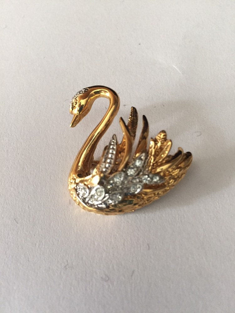 採doメントレーディングカード ゴールドトーンのメタルパープルブルーシマー渦巻きエナメル