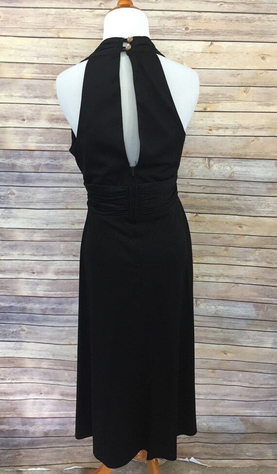 Little Black Dress Hi Lo with Lace Flowing Black … - image 4