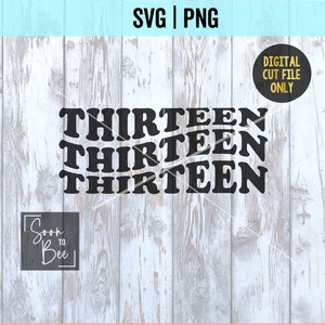 13th birthday svg, helo 13 shirt svg, Teenager svg, Thirteen birthday svg, Girl Cut File, Boy Cut File for Cricut Silhouette