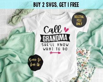 Download Grandma S Baby Svg Etsy