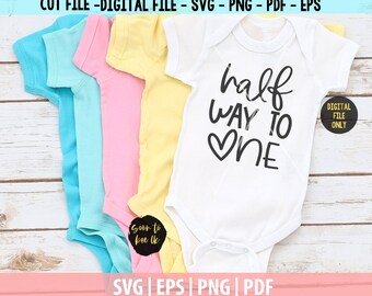 Download Half Birthday Svg Etsy