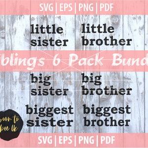 Big Brother Shirt SVG, Biggest Brother SVG Digital download, digital print, Clip Art Digital download gifts, Cricut design Big bro SVG