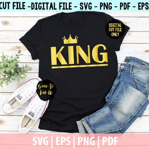 King SVG, King Silhouette, King Cricut, SVG Files for Cricut, King Svg File Cut Files