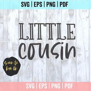 Cousin SVG-Dateien, Cousin Crew svg-Dateien, Neu zur Crew svg Schneidedateien, Passende Familie svg