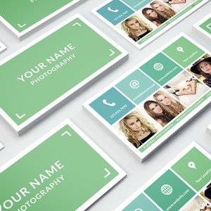 Business Card Template 001 for Photoshop - Print Ready - 3.5 × 2 in