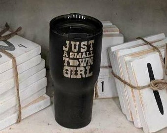 RTIC Cup Your Company Logo Powdered Custom Etched | Bridal Party Can Cooler Personalized | Custom Yeti Like Can Cooler | Mom's Gift