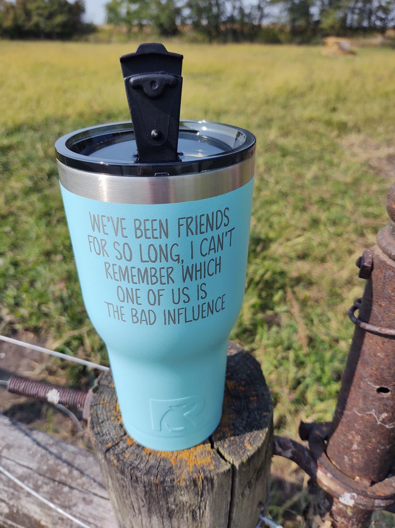 Funny Phrase Best Friends Custom Stainless Steel Tumbler RTIC Etsy