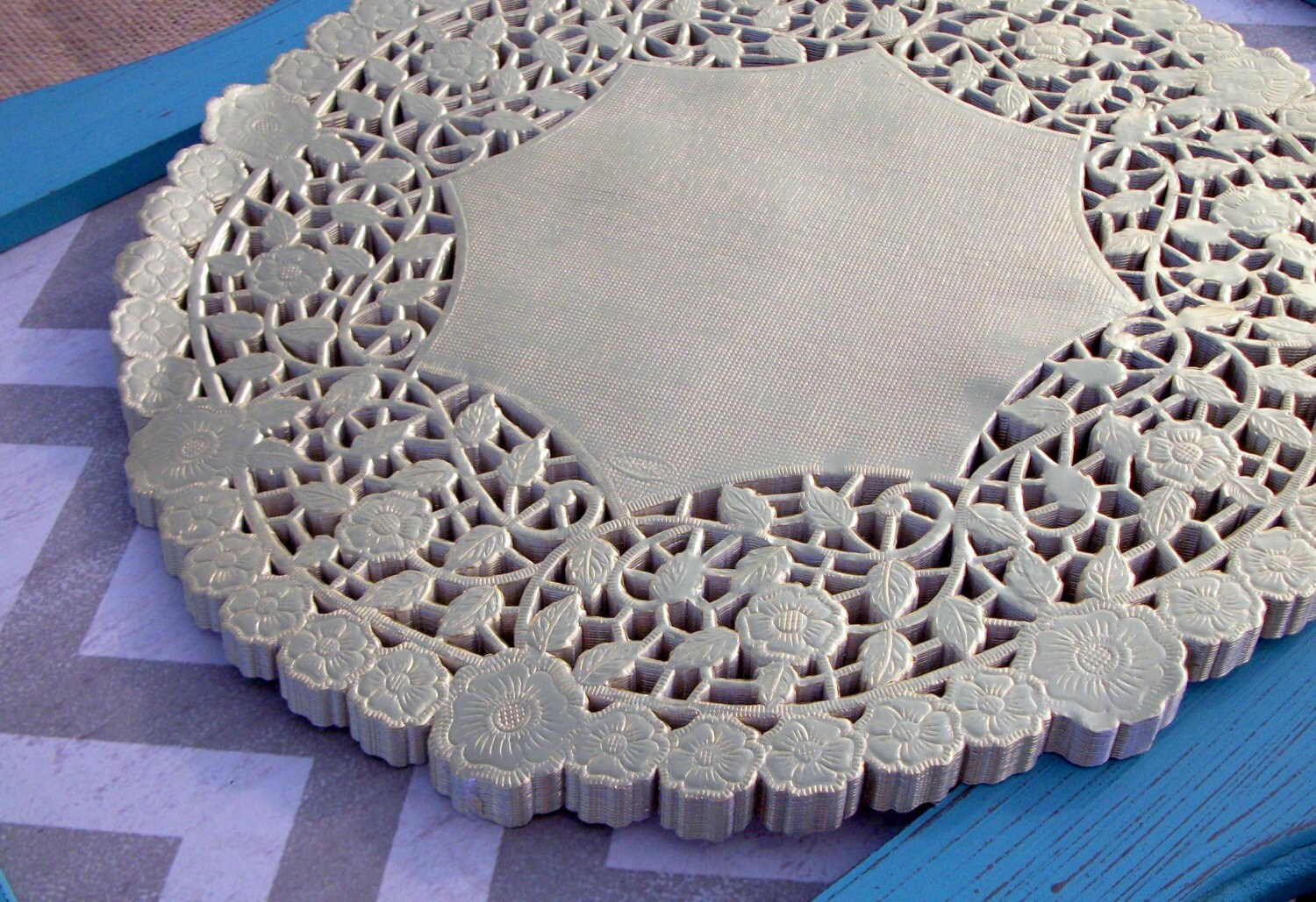 Gold Doily 8 Inch Gold Lace Foil Doilies Fancy Etsy