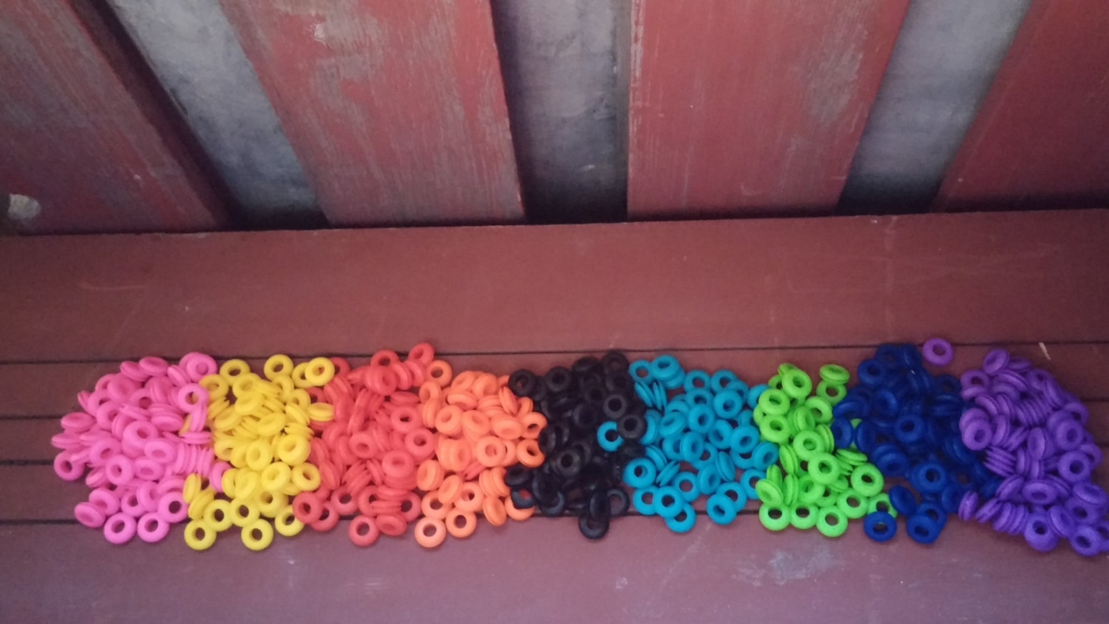 100 Colored Grommets for DIY Mason Jar Straw Lids Bulk Etsy