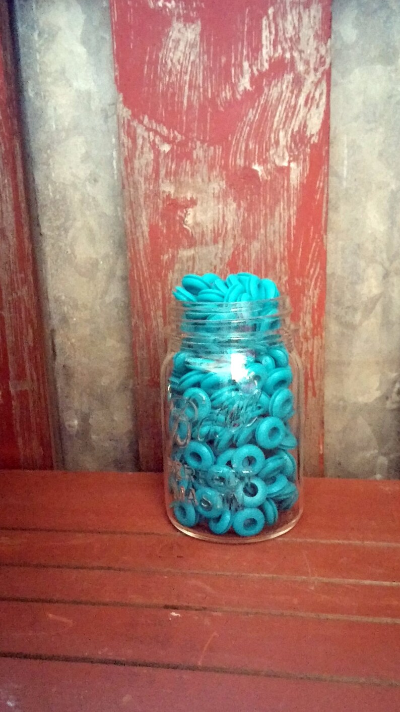 100 Colored Grommets for DIY Mason Jar Straw Lids Bulk Etsy