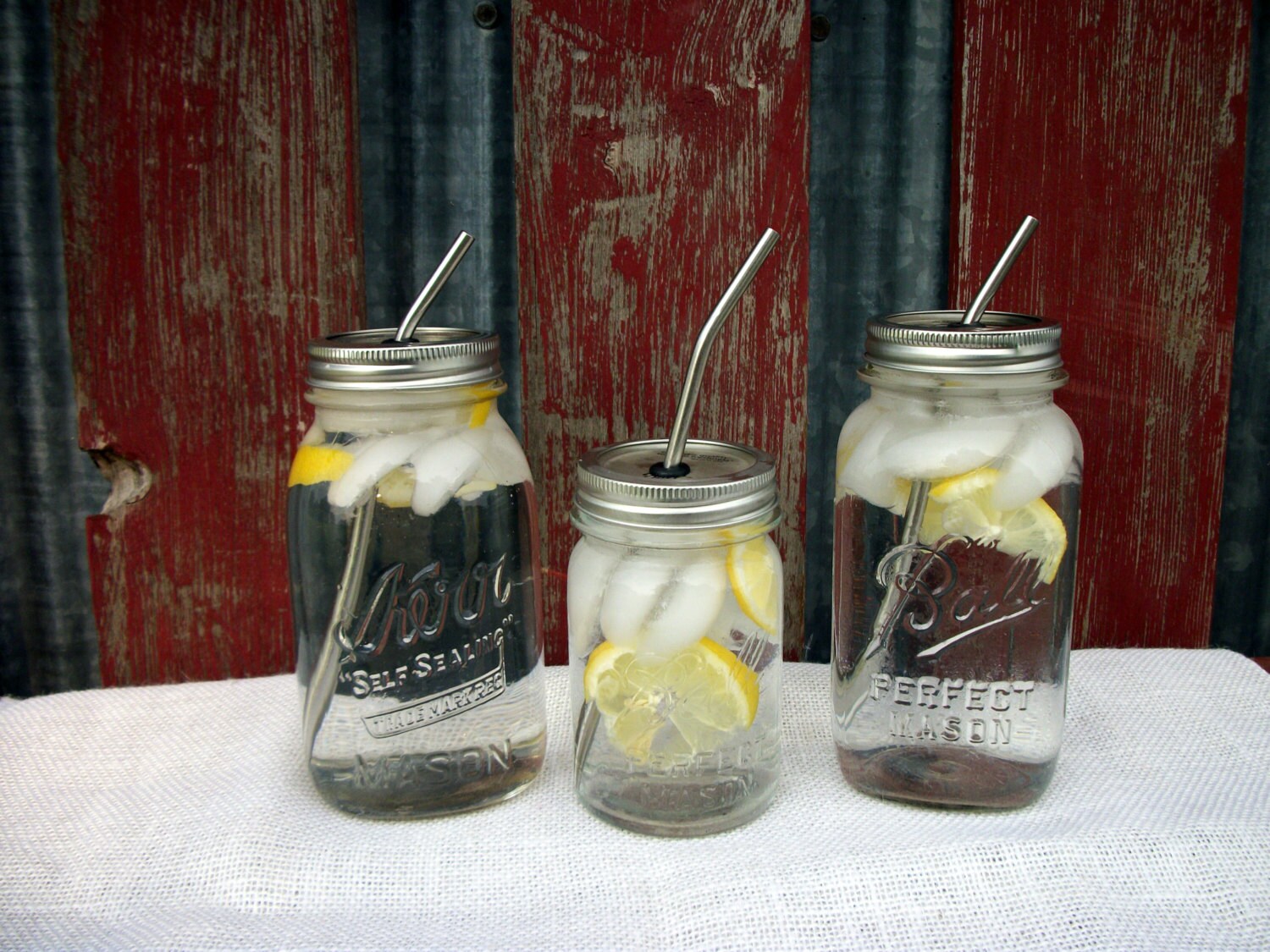 Grommets for DIY Mason Jar Straw Lids 4 Silicone Grommets Etsy