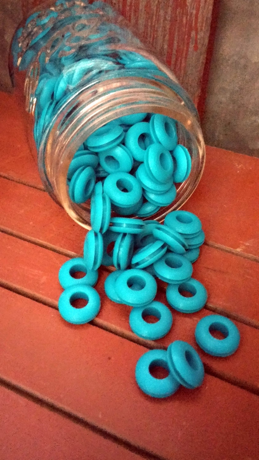 15 Colored Grommets For DIY Mason Jar Straw Lids Bulk Etsy