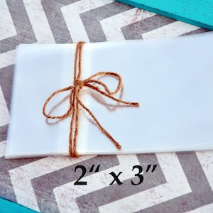 2 &quot;x 3&quot; wiederverschliessbarem Cello Taschen säurefrei | FDA/USDA genehmigt Pack 100, Probe Taschen, behandeln Taschen Versorgung Tasche, Cellophan Zubehör