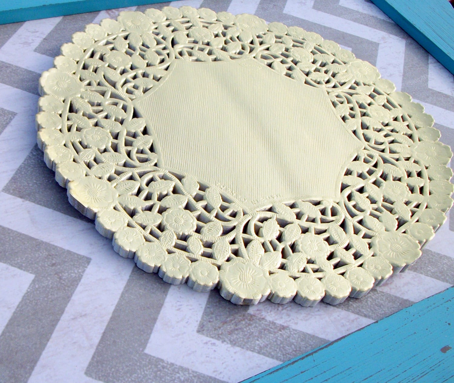 Gold Doily 8 Inch Gold Lace Foil Doilies Fancy Etsy