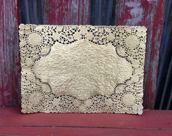 Lace charger plate | Etsy Lace charger plate | Etsy