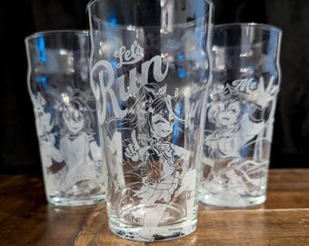 Umamusume Pub Glass