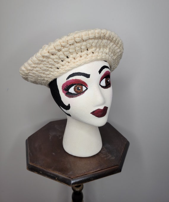 1960s Handmade Ivory Baret