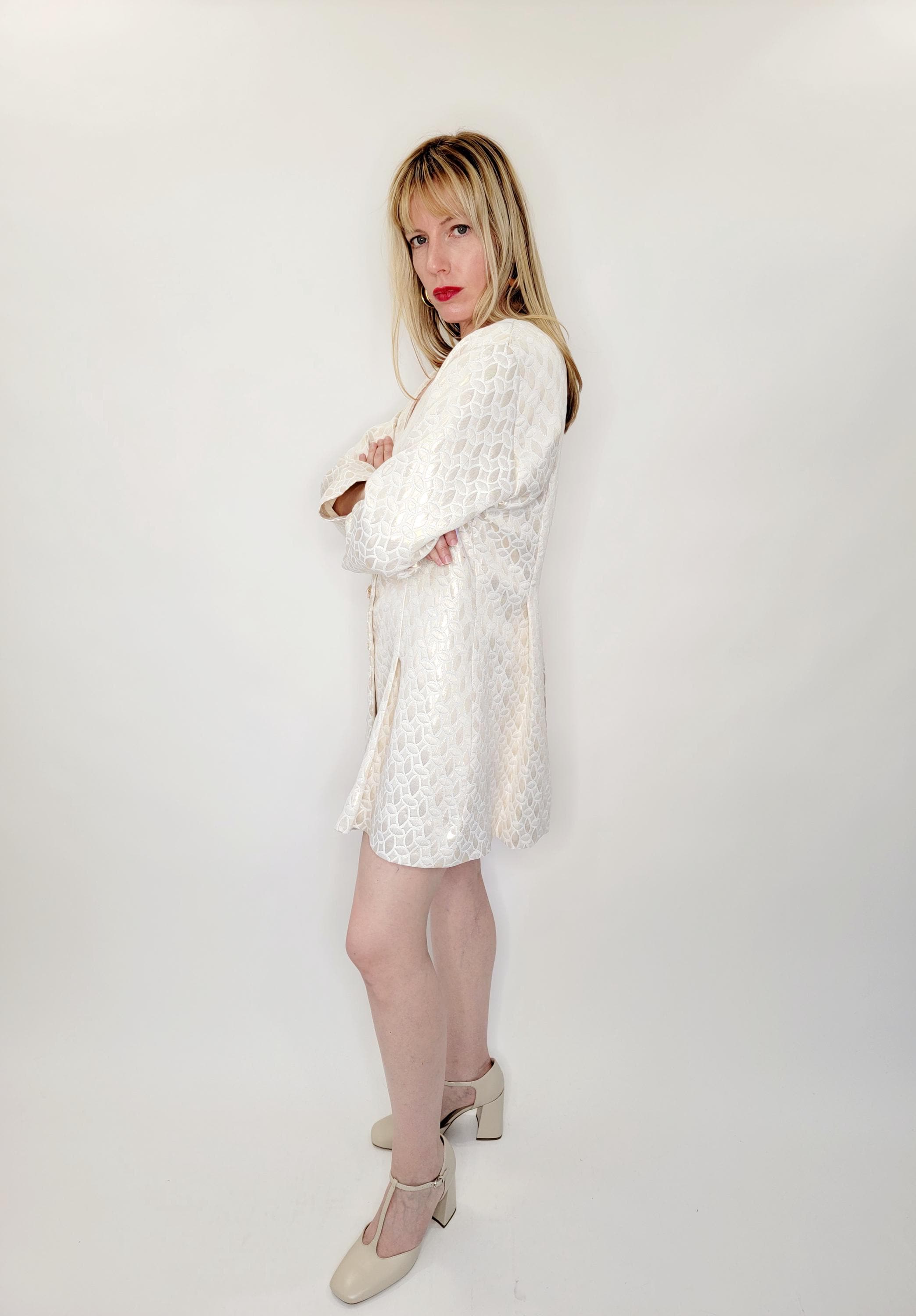 Ivory Coat Dress Set - Etsy