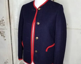 Forever Classic Imports LTD Navy Wool Jacket Youth 14