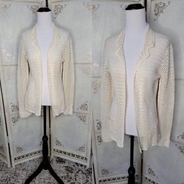 Crochet Blazer Etsy