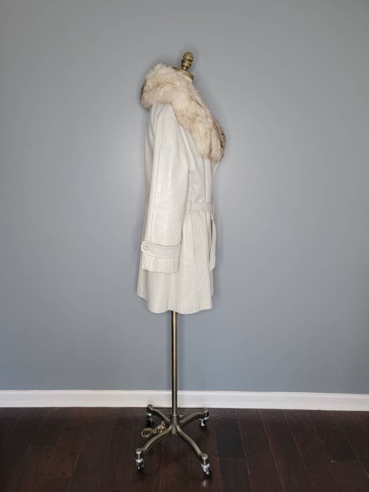 【THEAIRTOWN】sick fur coat ★3color Vintage 70's Clarke's Clothes Hillmoor-mink Faux Fur Coat