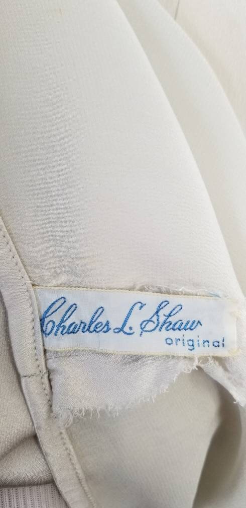 1940s Ivory Silk Bed Jacket Charles L Shaw - Etsy