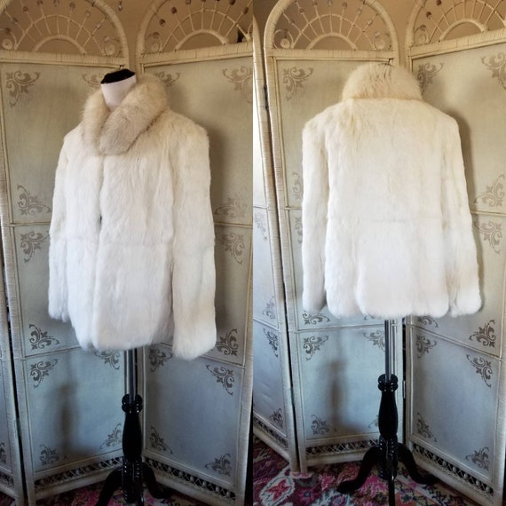 Follow the White Rabbit White Rabbit Fur Coat