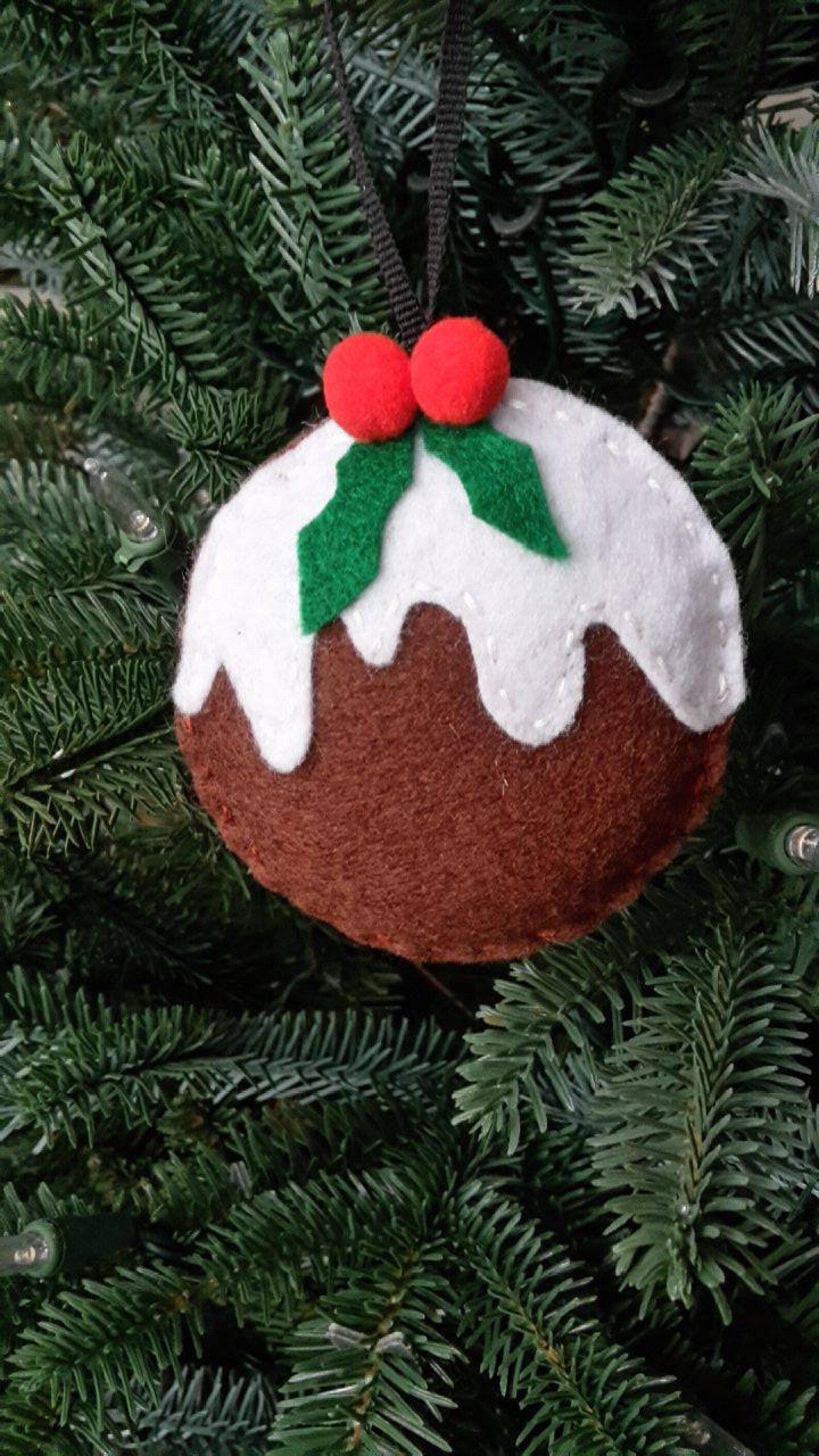 Christmas Pudding Ornament 